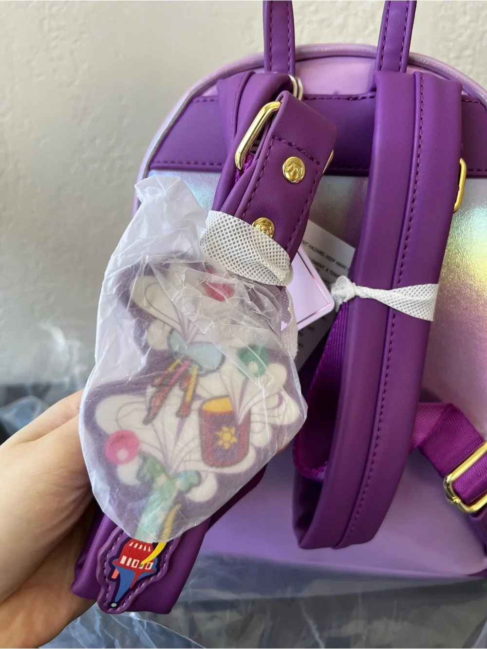 Loungefly Disney Rapunzel Tangled Cake Mini Backpack - NWT
